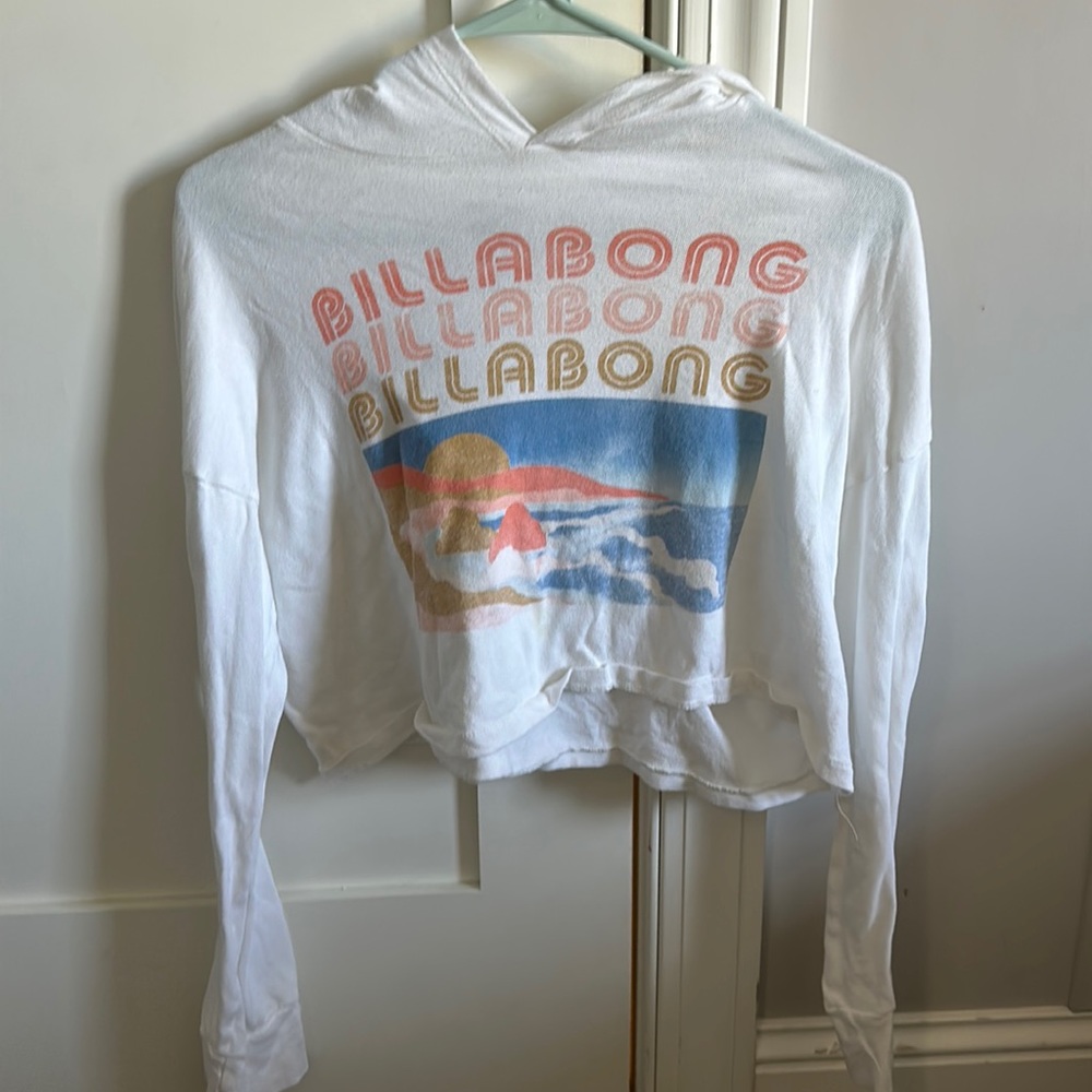 Billibong loose long sleeve w hood